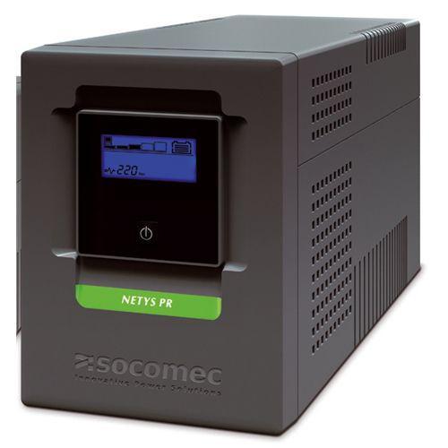 SOCOMEC NeTYS PR-MT 1500VA/1050W 230V 50/60Hz WITH AVR, SINEWAVE,LCD PLUGS PROTECTED RJ45,USB BATTERY INCLUDED