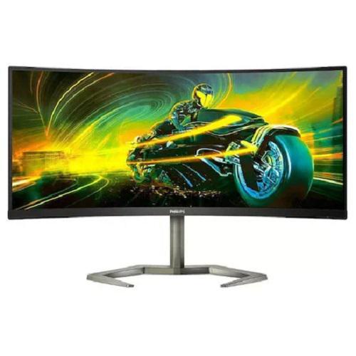 Monitor Consumer Philips 34M1C5500VA/00, 34", 3440 x 1440 pixeli, Black, 3 ani Garantie
