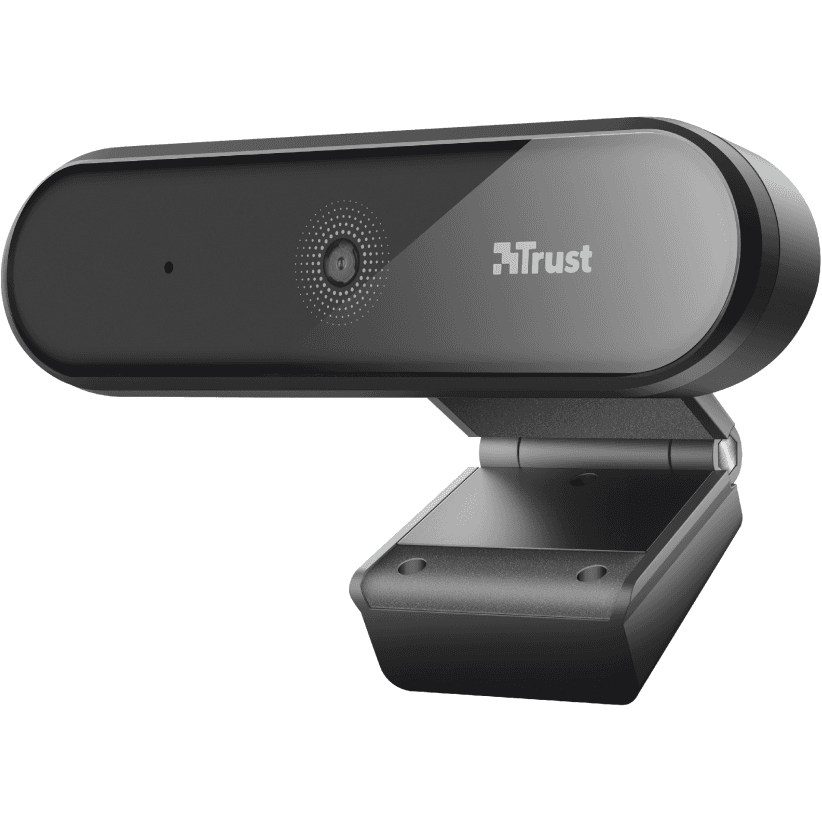 Camera Web Trust Tyro, rezolutie video Full HD, USB 2.0, Negru