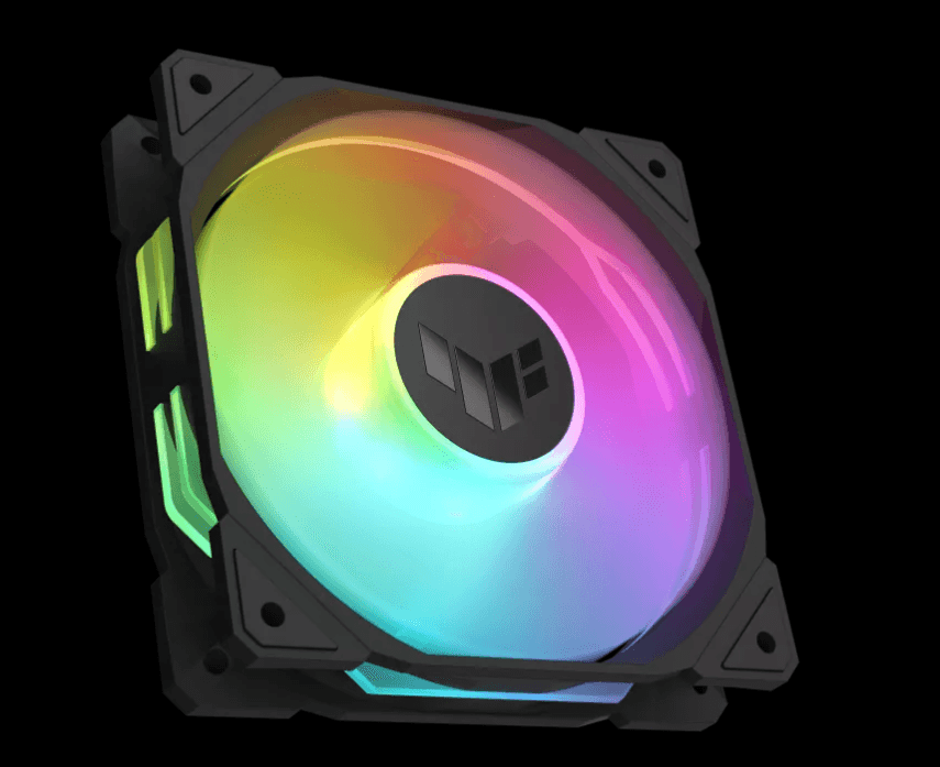 Ventilator Carcasa ASUS TUF GAMING TR120 ARGB 3IN1 Black, 12 cm, 2000 rpm, 3 ventilatoare, RGB