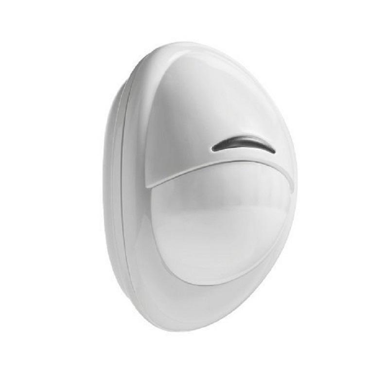 Detector PIR WIRELESS, DSC PG-8904P cu imunitate la animale (max 38Kg), Acoperiere de pana la 15 metri, Unghi 90°