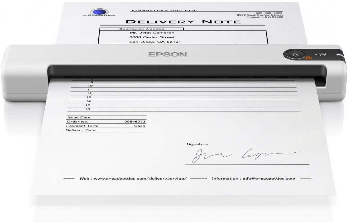 Scanner Epson WorkForce DS-70, A4, Sheetfed, USB