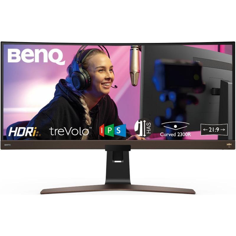 Monitor Consumer BenQ EW3880R, 37.5", 3840 x 1600 pixeli, Black, 3 ani Garantie