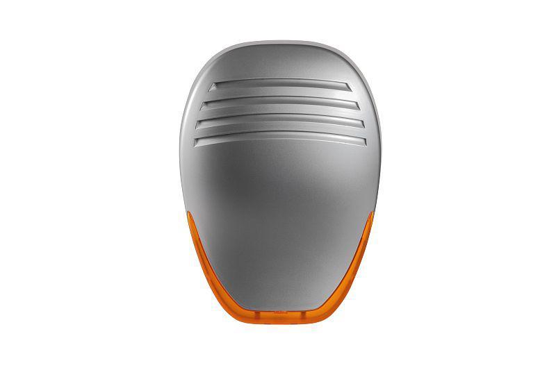 Sirena de alarma pentru exterior, Venitem HEMA L MG Matt grey, design Italia, security grade 3
