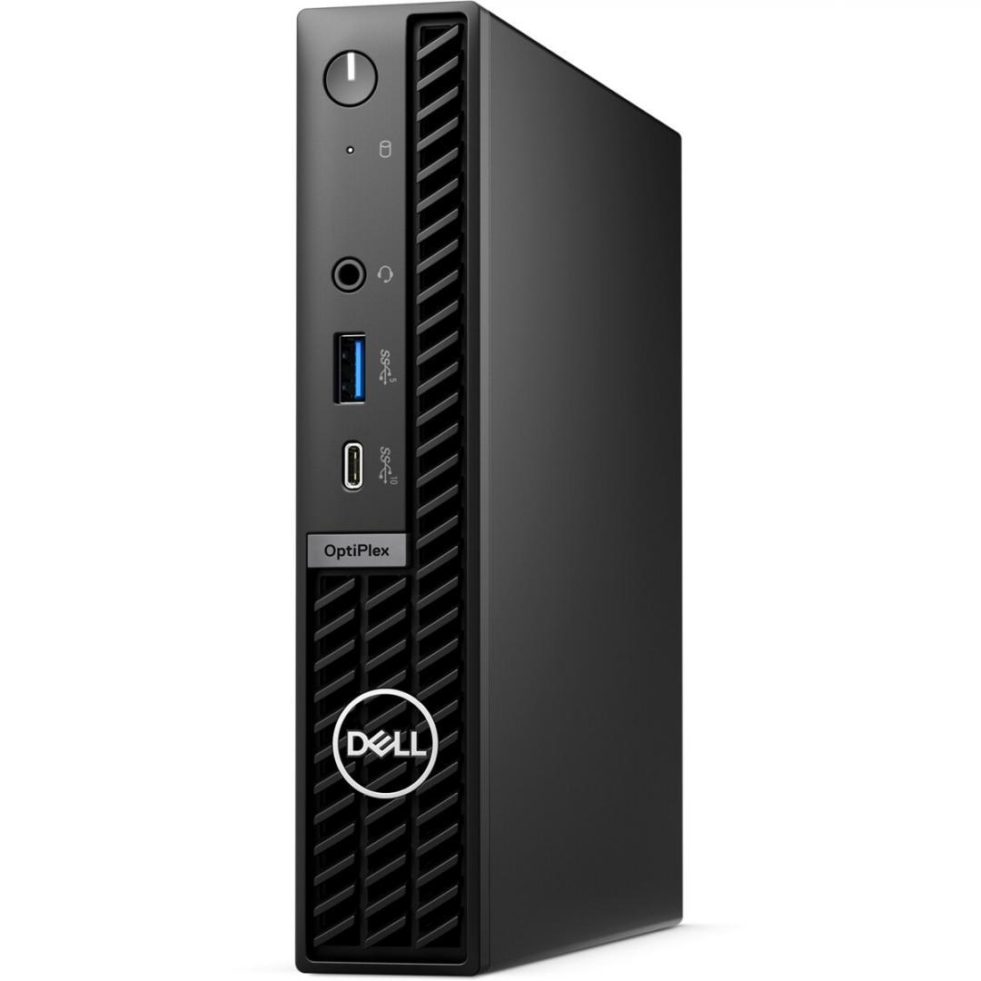 Desktop Business Dell OptiPlex 7020 MFF cu procesor Intel Core i3-13100T pana la 4.4 GHz, 8 GB DDR5, 256GB SSD