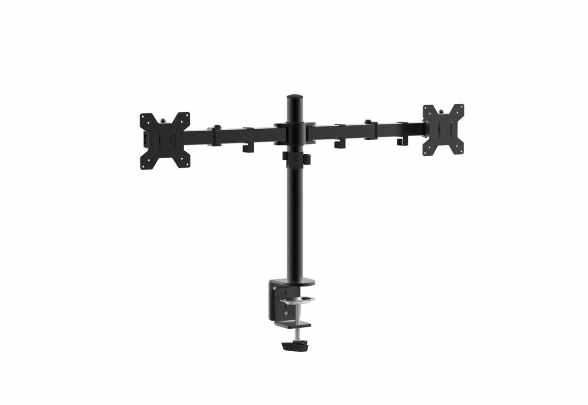 Suport dublu monitor Serioux, MM1903A, mobil, tilt:+/- 90 °, swivel: 180 ° , rotatie 360°, VESA: 75×75 / 100×100mm