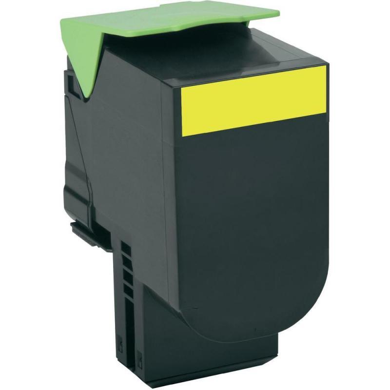 Toner Lexmark 80C0H40, Yellow