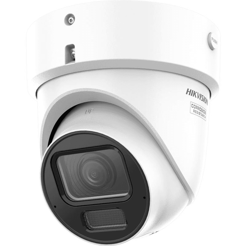 Camera de supraveghere IP Turret 6MP Hikvision DS-2CD2H66G2H- IZSY(2.8-12MM)(EF), lentila varifocala 2.8-12mm