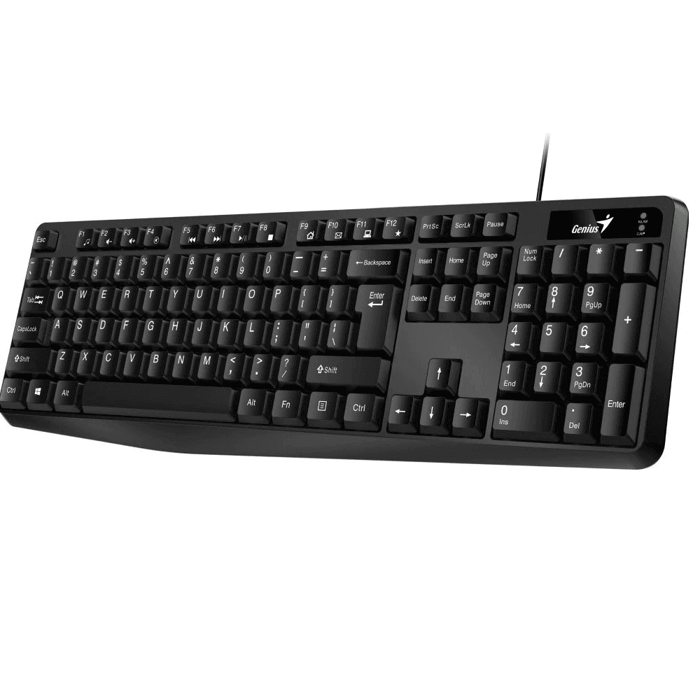 Tastatura Genius KB-117, USB, negru