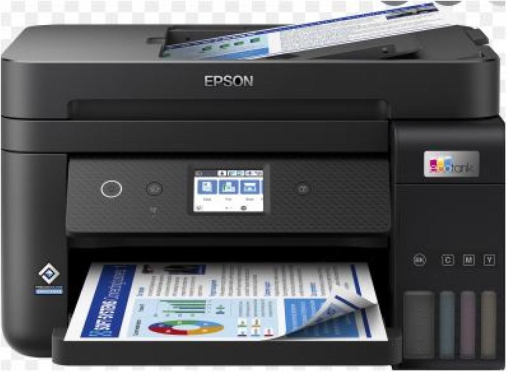 Multifunctional inkjet EPSON EcoTank L6290, CISS, format A4, Color, Duplex, USB + LAN