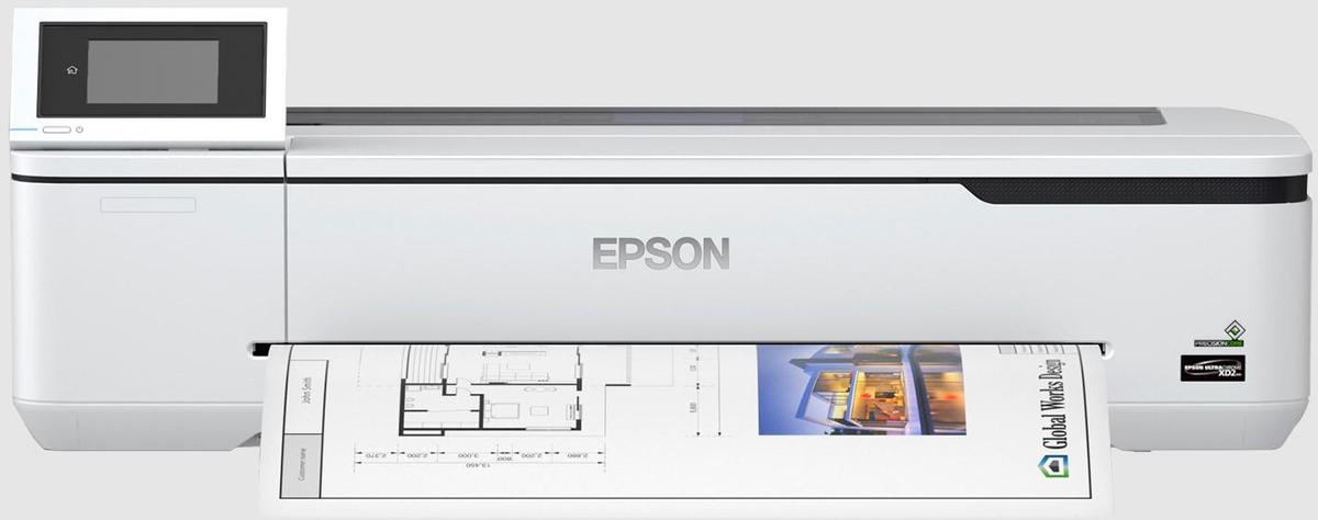Plotter Epson Surecolor SC-T2100, Imprimanta large format 24" (A1 ) in 4 culori