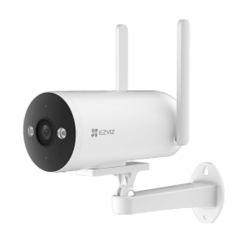 CAMERA BULLET EZVIZ 4G 4MP IR 30M H5 4G, Senzor CMOS de scanare progresivă de 1/2.8", Lentila: 4mm@F1.6, IR 30M