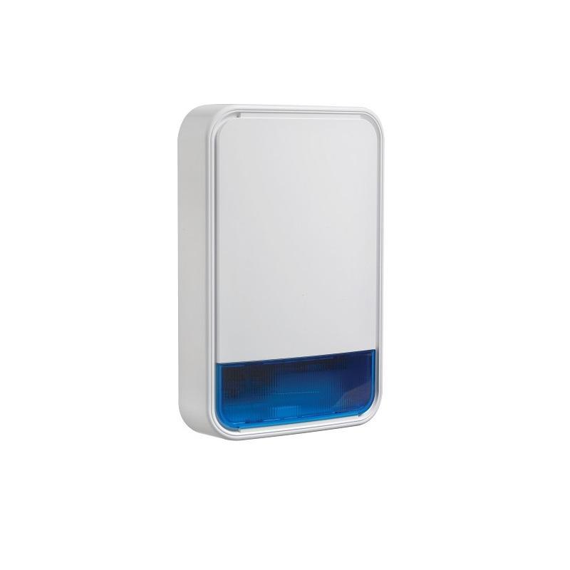 Sirena de exterior WIRELESS, DSC PG-8911A, Supervizata, 110dB, Protectie IP66, Lampa stroboscopica (AMBER)