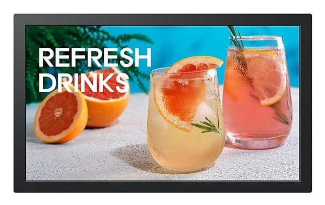 Monitor signage SAMSUNG LH13QBCEBGBXEN, Full HD de 33 cm (13") QB13C, 1920 x 1080 pixeli, 8 ms, 500 niți