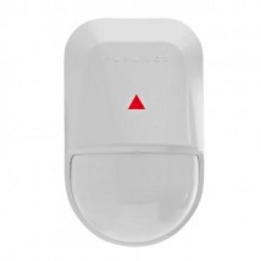 Detector de miscare PIR Paradox NV5+SUPORT, 12x12m, unghi 90 grade, senzor dual, lentila hibrida cilindrica/sferica