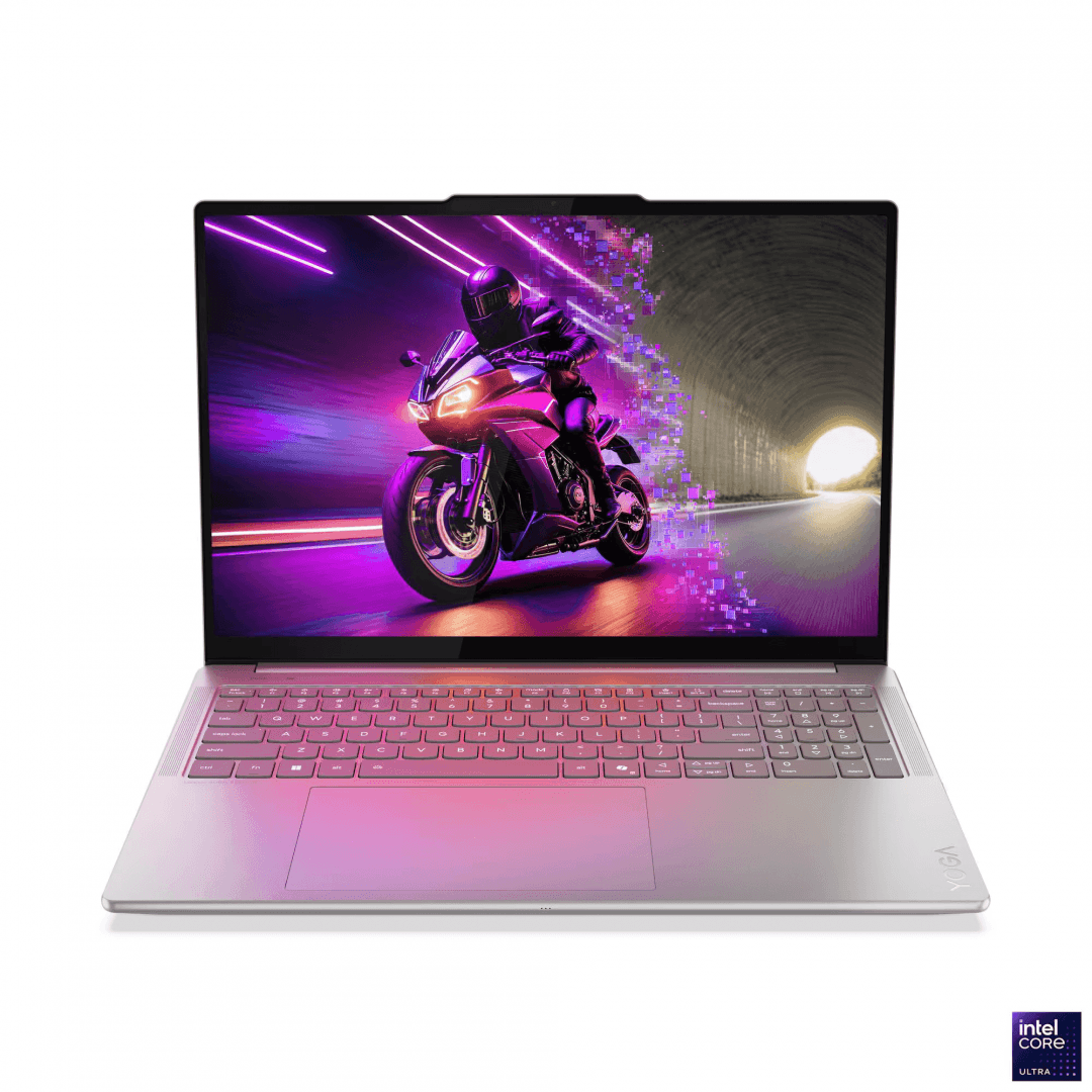 Laptop Consumer Lenovo Yoga Pro 9 16IAH10, cu procesor Intel Core Ultra 9 285H, 16'' OLED, 64 GB LPDDR5x, 2 TB SSD