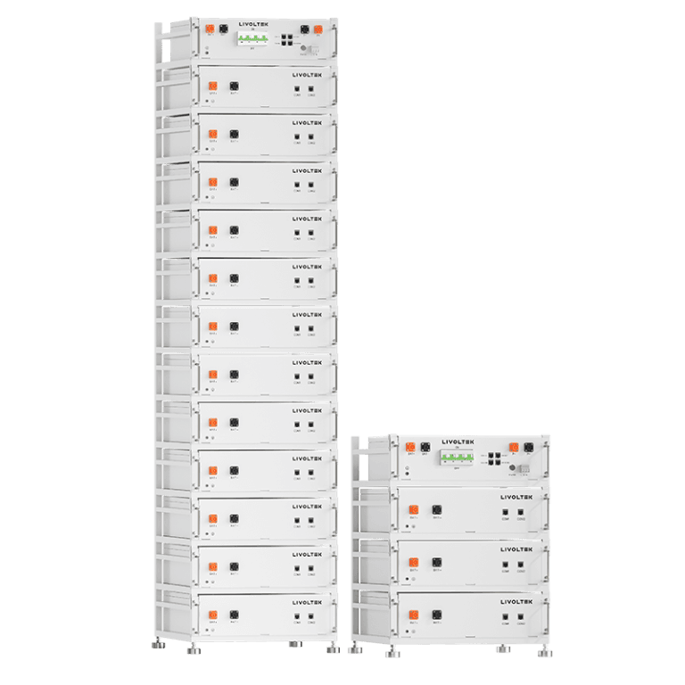LIVOLTEK High Voltage Control Box, IP20; includes a rack and base foot cups