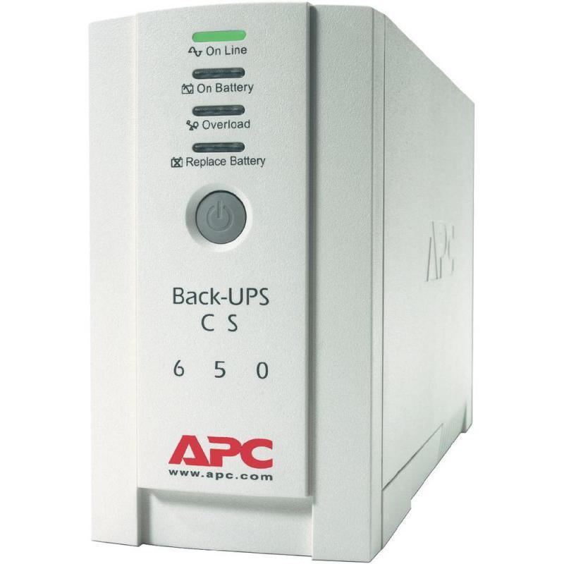UPS APC Back-UPS CS stand-by 650VA / 400W 4 conectori C13, baterieRBC17