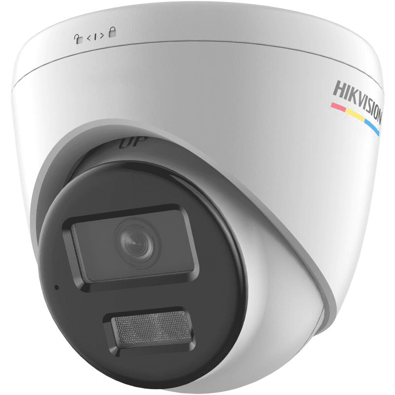 Camera de supraveghere IP Turret 4MP ColorVu Hikvision DS-2CD1347G2H- LIU(2.8MM), lentila fixa 2.8mm