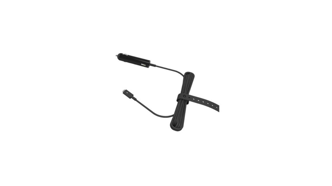 Incarcator Laptop DELL Auto/Air Adapter 65W USB-C, 65W, Negru, 1 an Garantie