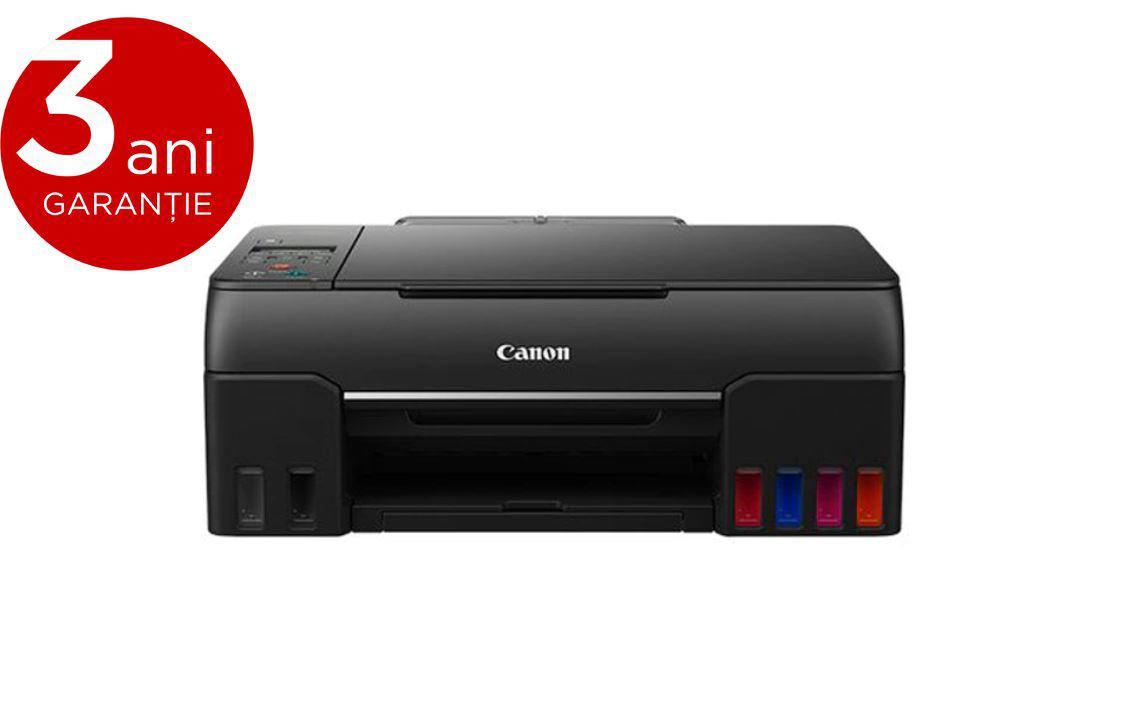 Multifunctional inkjet color CISS Canon Pixma G640, dimensiune A4,viteza 3.9 ppm alb-negru, rezolutie 4800x1200dpi