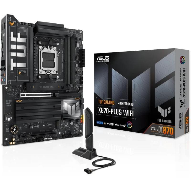 Placa de baza ASUS TUF GAMING X870-PLUS WIFI, Socket AM5, DDR5, ATX