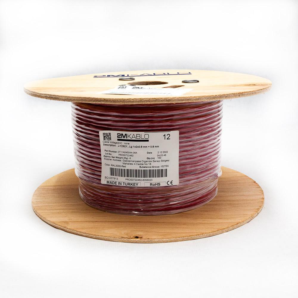 "Cablu incendiu JY(St)Y...Lg 1x2x0.8 mm + 0.8 mmproducator 2M Kablo