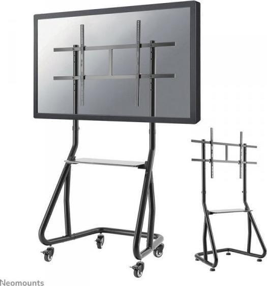 Stand podea mobil/fix Neomounts NS-M3800BLACK; pentru display-uri cu diagonale 60"-100"