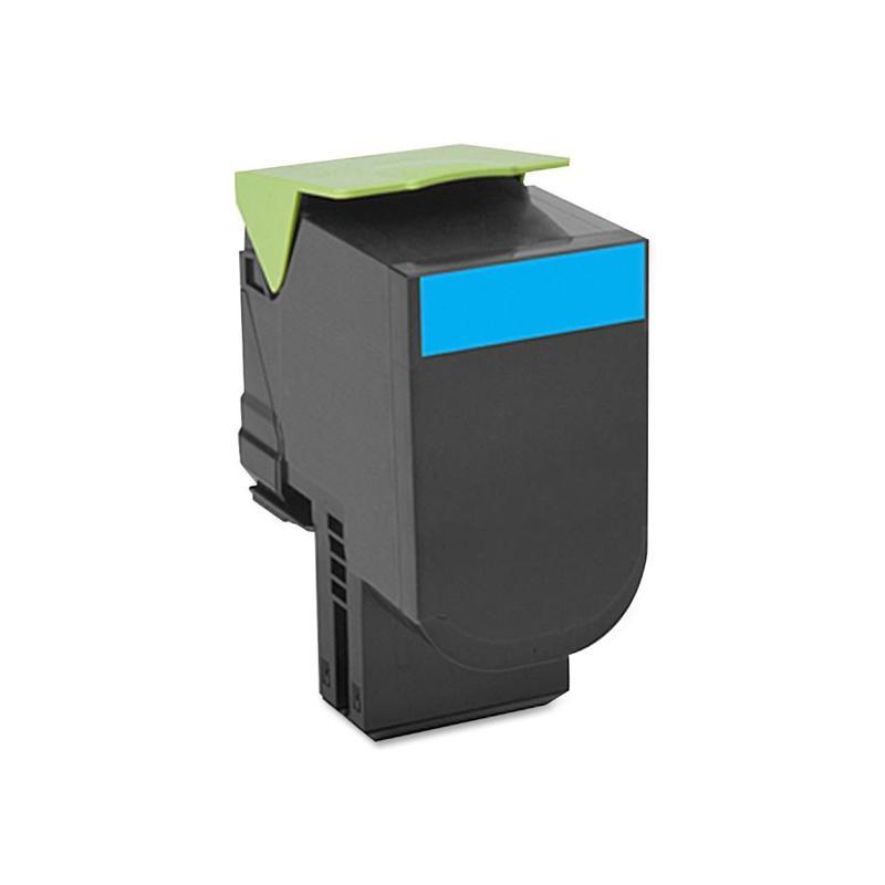 Toner Lexmark 80C2XCE, Cyan