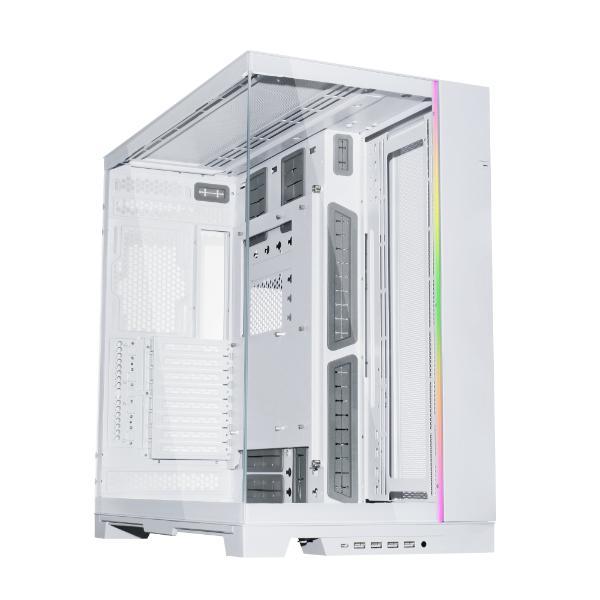 Carcasa LIAN LI O11 Dynamic EVO XL, RGB, Full Tower, White