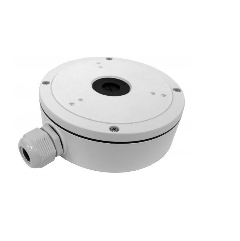 Hikvision Junction box for Dome Camera, DS-1280ZJ-M; Aluminum alloy material with surface spray treatment; Waterproof