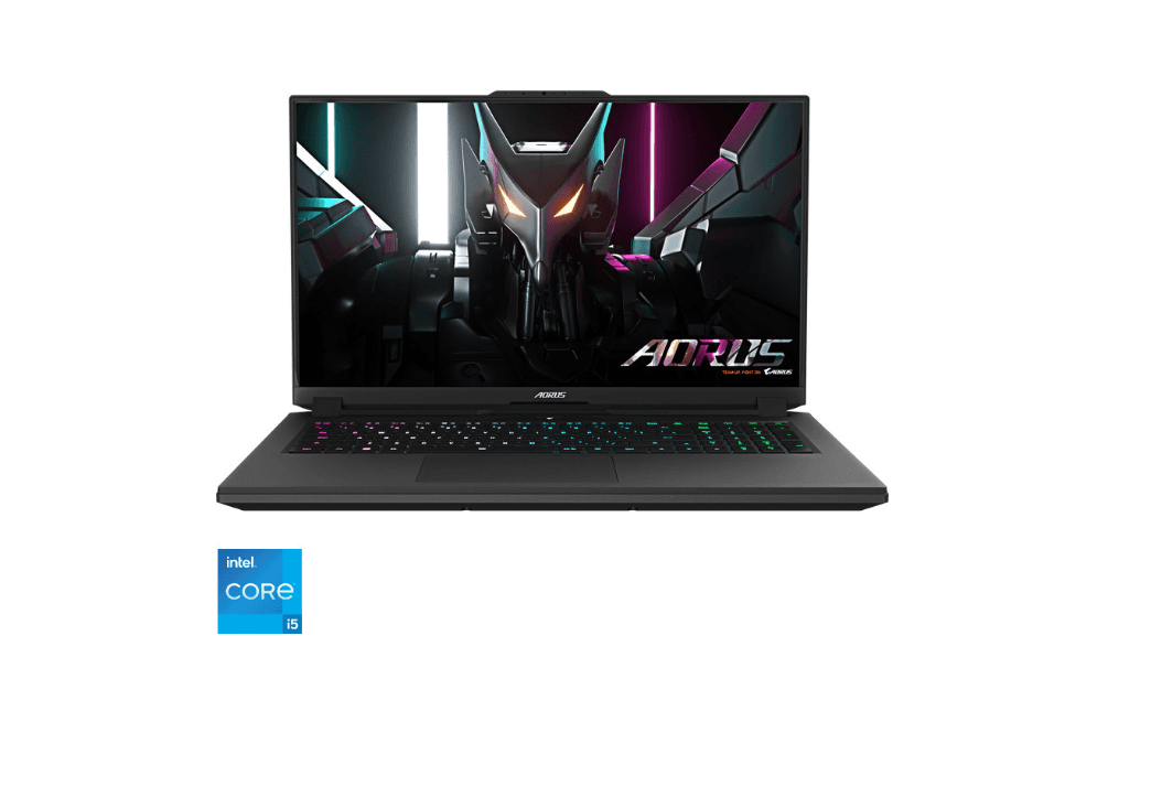 Laptop Gaming GIGABYTE AORUS 7 9KF, cu procesor Intel Core i5 12500H, 17.3'' IPS, 32 GB DDR4, 512 GB SSD