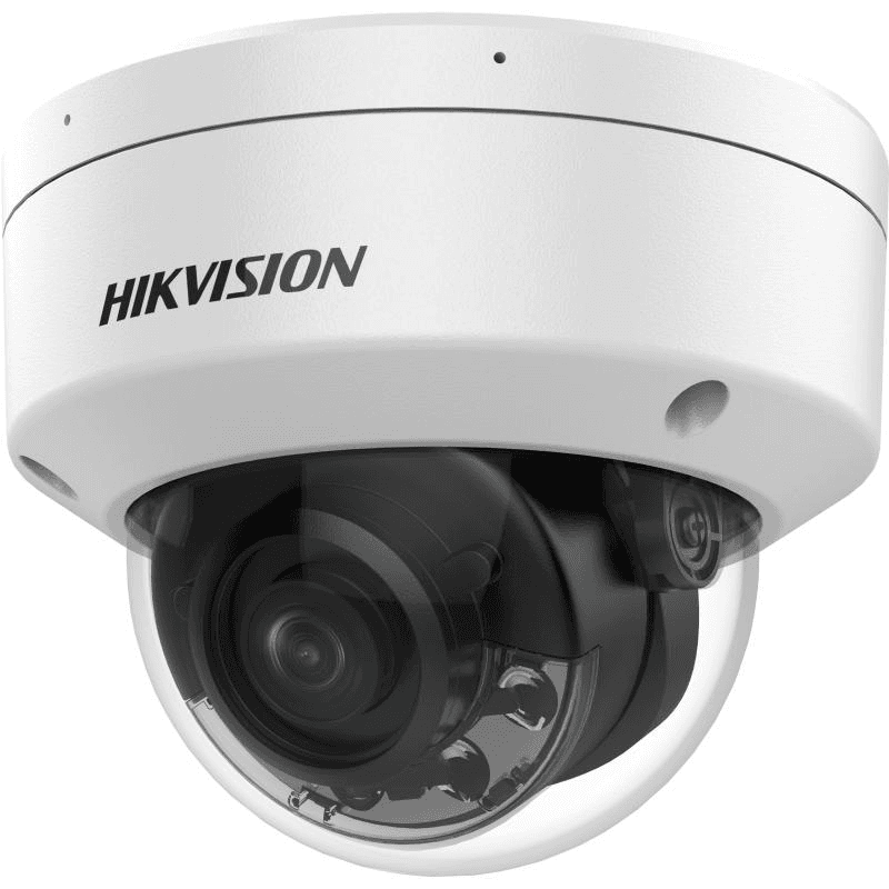 Camera de supraveghere IP Dome 8MP Hikvision DS-2CD2187G2H-LISU(2.8MM) (EF), lentila fixa 2.8mm