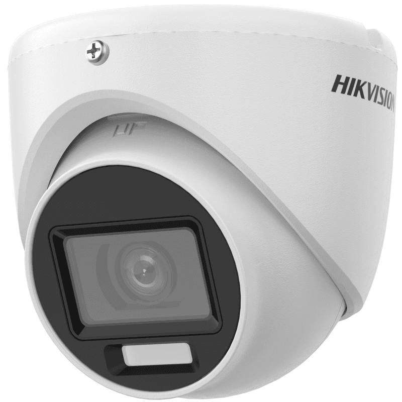 Camera de supraveghere Turret 4K Hikvision DS-2CE76U0T-LMF(2.8MM), lentila fixa 2.8mm, iluminare min: 0.01 Lux @ (F1.6