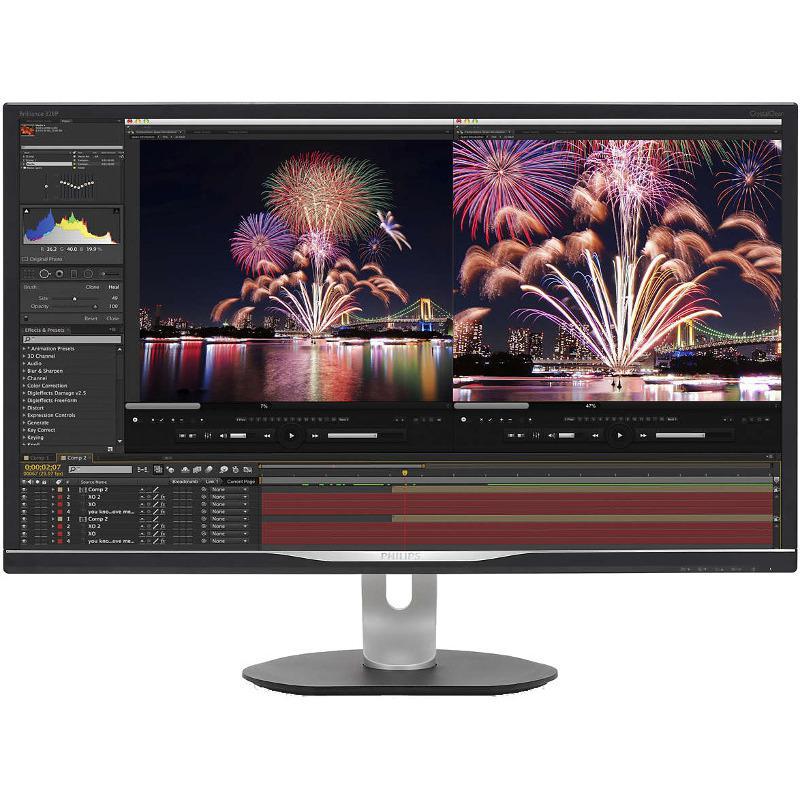Monitor Consumer Philips 328P6AUBREB/00, 31.5", 2560 x 1440 pixeli, Black, 3 ani Garantie