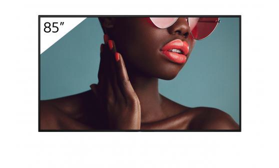 Monitor signage Sony BZ40L, 85", 650nit, 24/7, UHD, panel VA, D-LED, 15.9ms, contrast static 6000:1