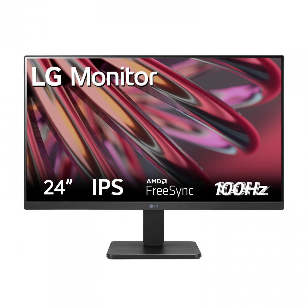Monitor Consumer LG 24MR400-B.AEUQ, 23.8", 1920 x 1080 pixeli, Black, 3 ani Garantie