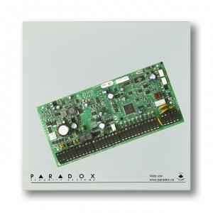 Centrala de alarma Paradox Digiplex, 2x8 zone pe placa sau 192 zone adresabile si 8 partitii, 999 utilizatori