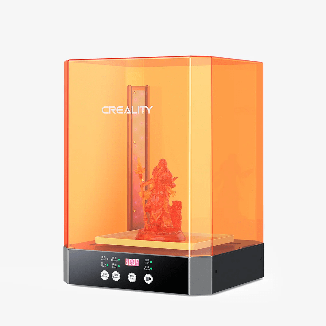 Creality masina de spalat si intarire modele 3D rasina UV, UW-03, timp spalare/intarire: 5-30 min