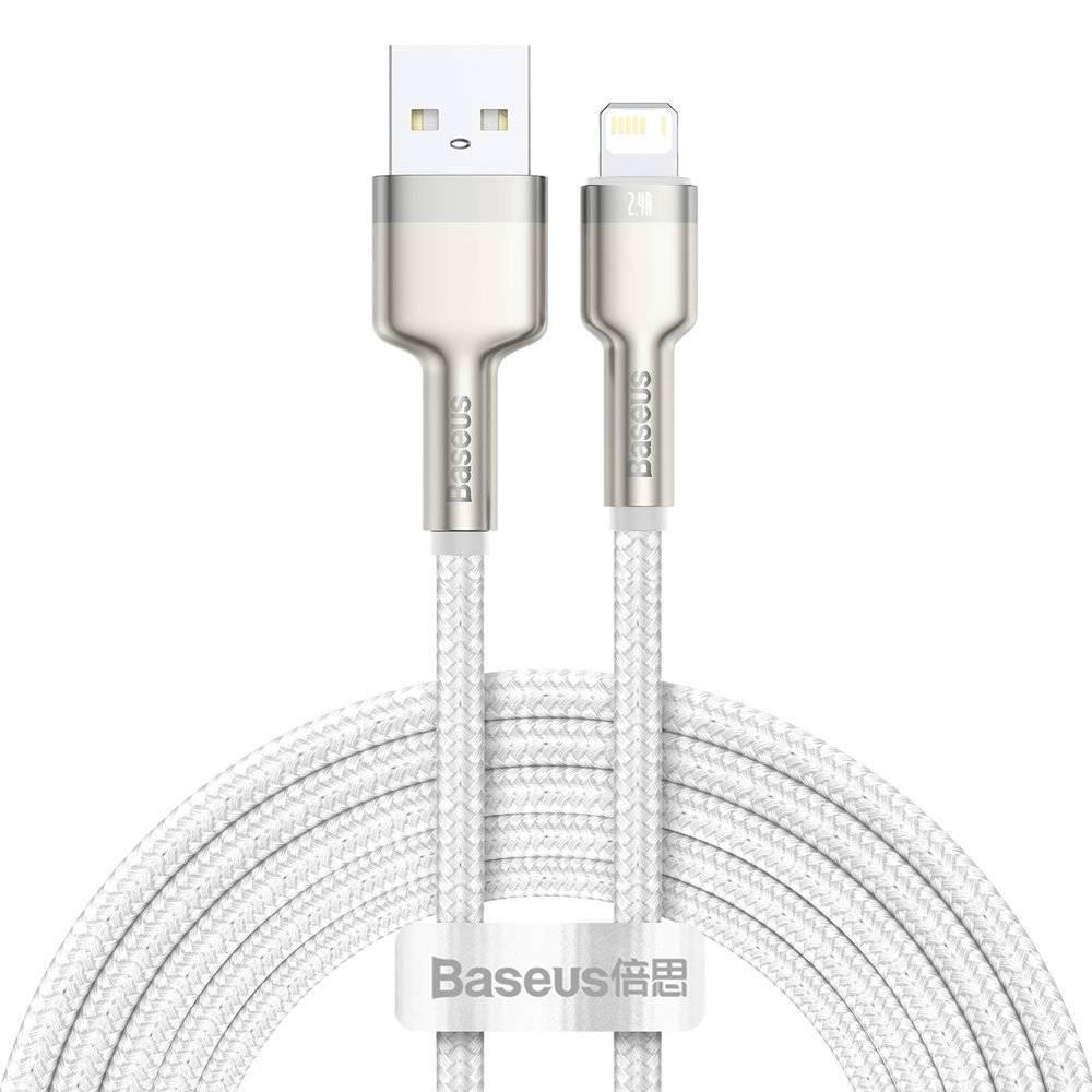 Cablu alimentare si date Baseus Cafule Metal, Fast Charging Data Cable pt. smartphone, USB la Lightning Iphone 2.4A