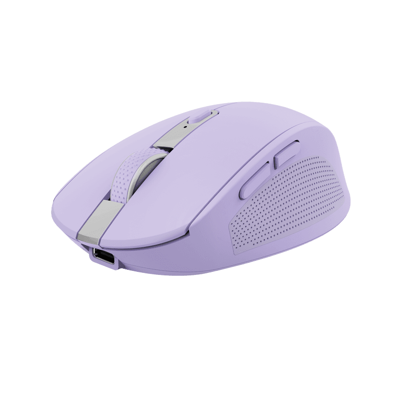 Mouse Wireless TRUST Ozaa, 3200 dpi, Liliac