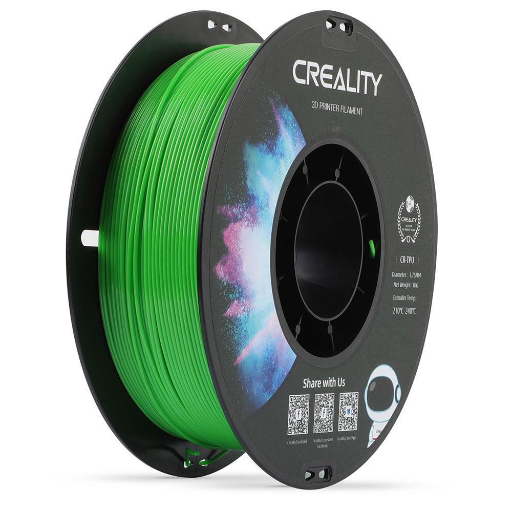 CREALITY CR-TPU 3D Printer Filament, Green, 1kg, elastic,rezistent UV, Printing temperature: 210-240