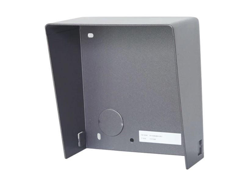 Protectie ploaie pentru un modul de videointerfon modular Hikvision DS- KABD8003-RS1/S, material otel inoxidabil