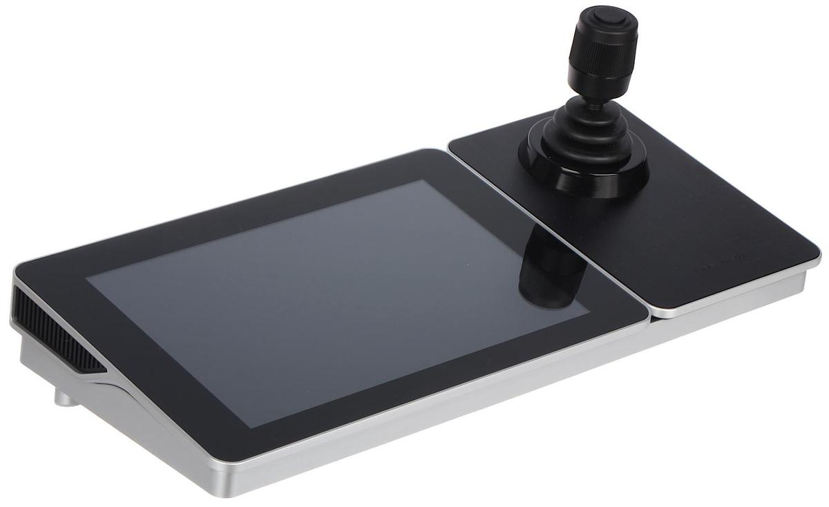 Tastatura IP de control pentru camere PTZ Hikvision DS-1600KI(B), display touchscreen de 10,1 inch