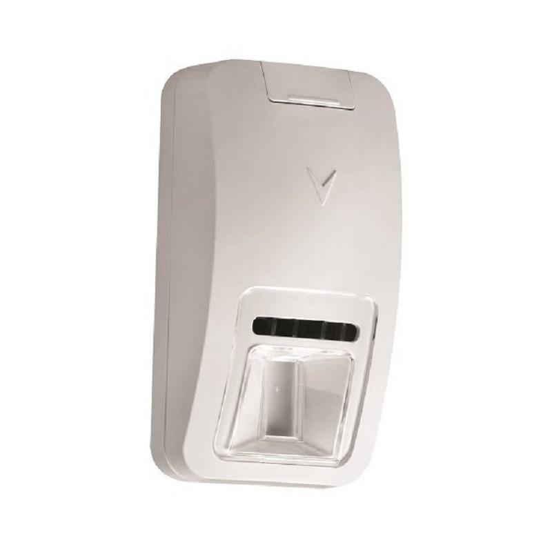 Detector dubla tehnologie PIR/MW, WIRELESS, DSC PG-8984P, Raza detectie 15m, Imunitate la animale mici (18 kg)