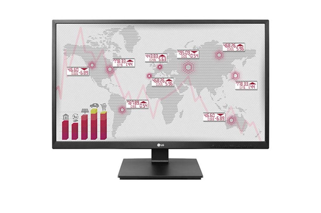 Monitor Gaming LG 27BK55YP-B, 27", 1920 x 1080 pixeli, Black, 3 ani Garantie