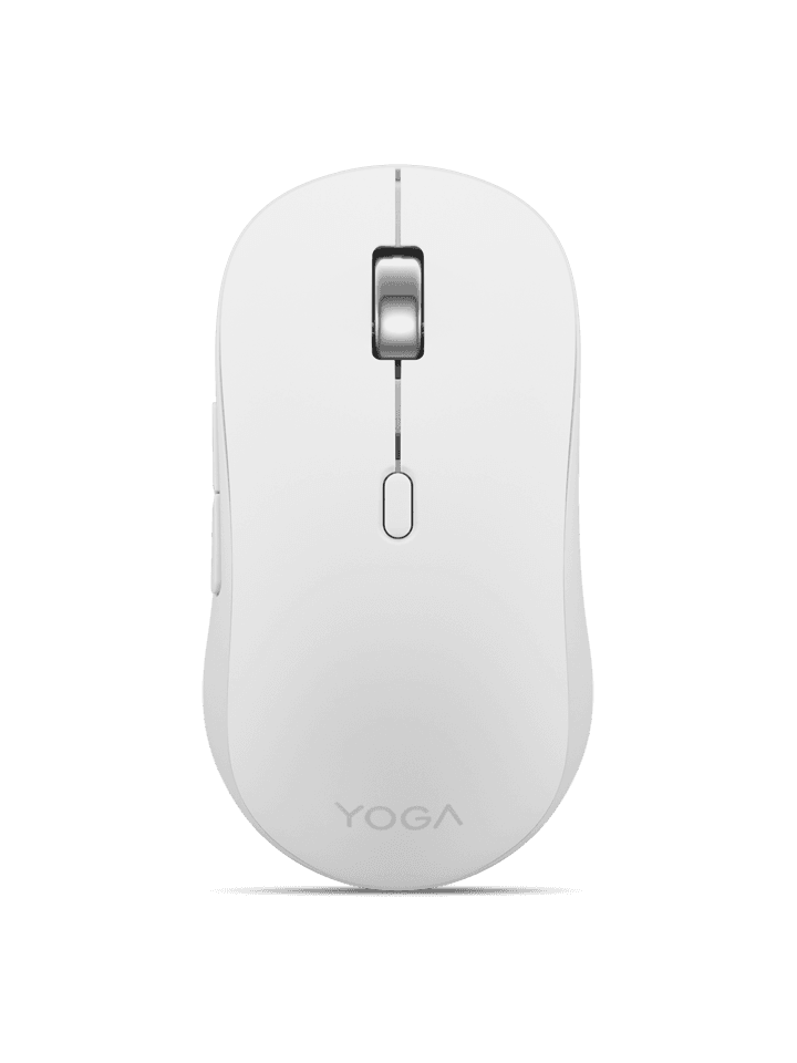 Mouse Gaming Wireless Lenovo Yoga, 4000 dpi, Alb