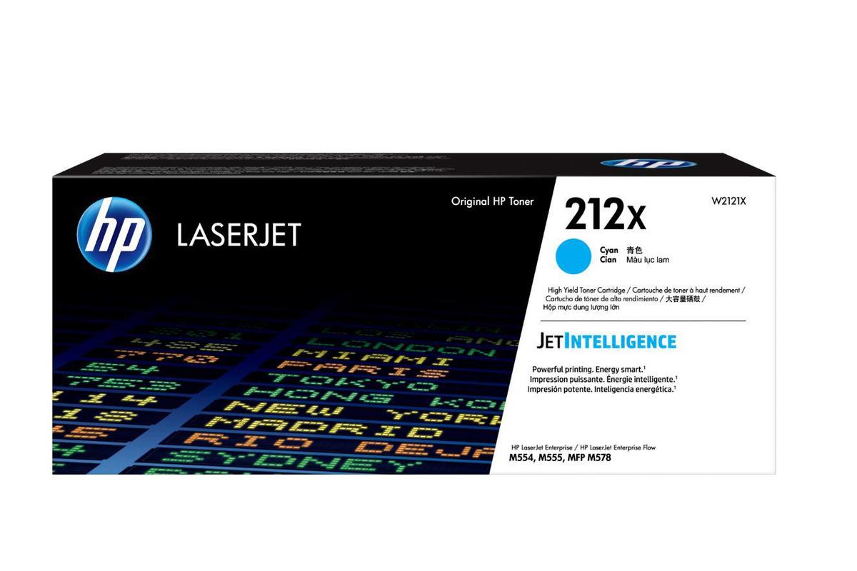 Toner HP W2121X, Cyan