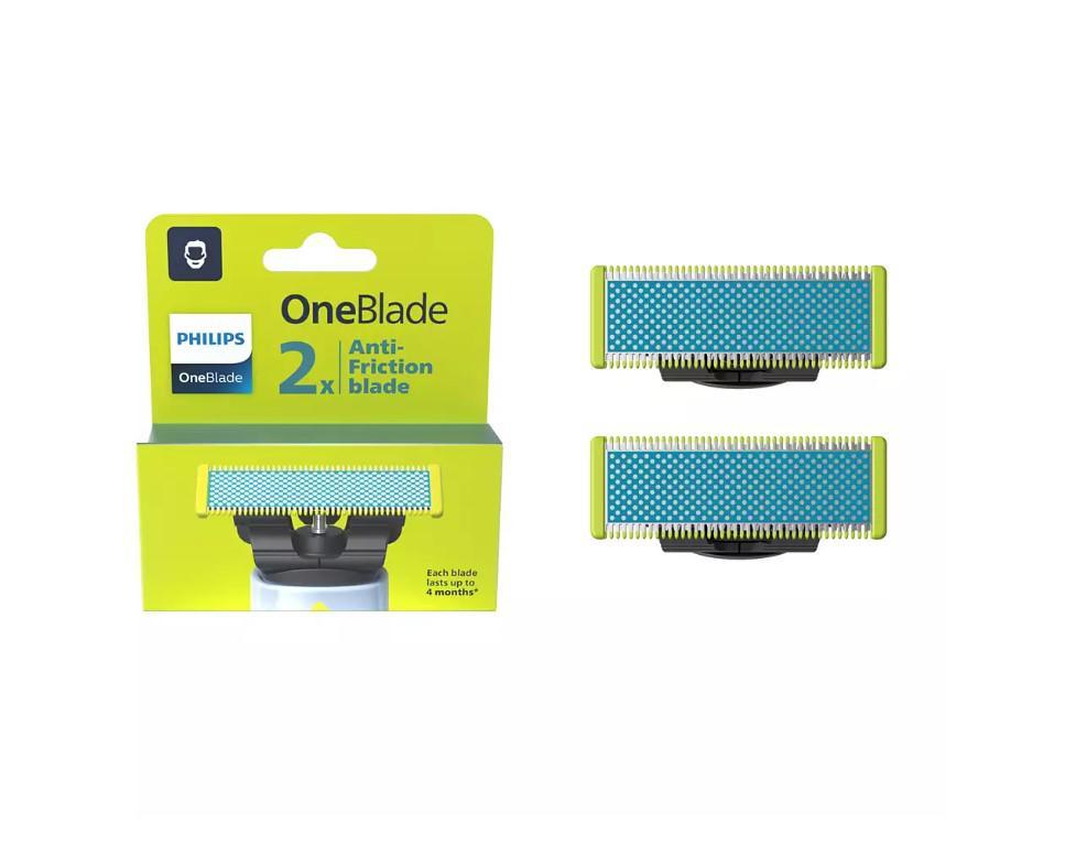Rezerva OneBlade QP225/50, pentru piele-ultra sensibila, otel inoxidabil, umed si uscat