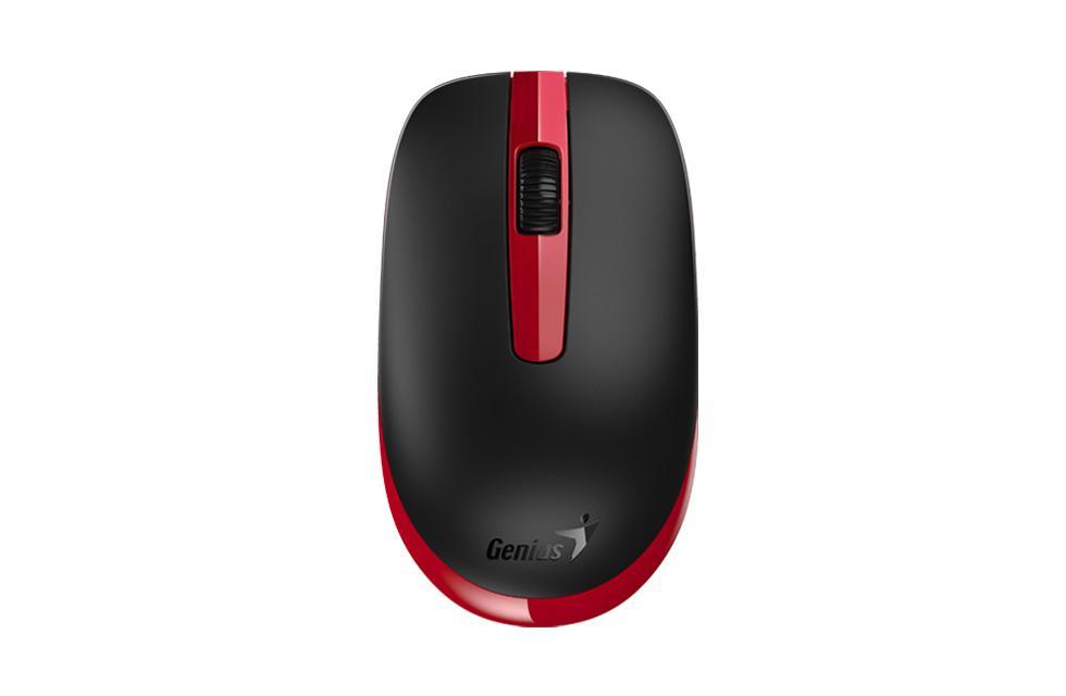 Mouse Wireless Genius NX-7007, 1200 dpi, Rosu